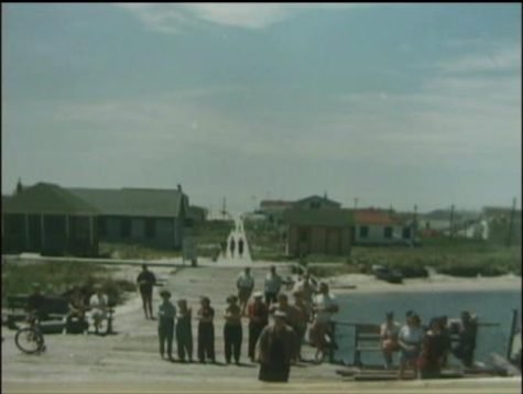 Fair Harbor dock, circa 1950.