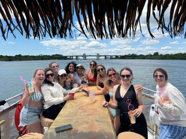 Fire Island Tiki Boat