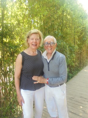 Tammy Baldwin and Bob Levine